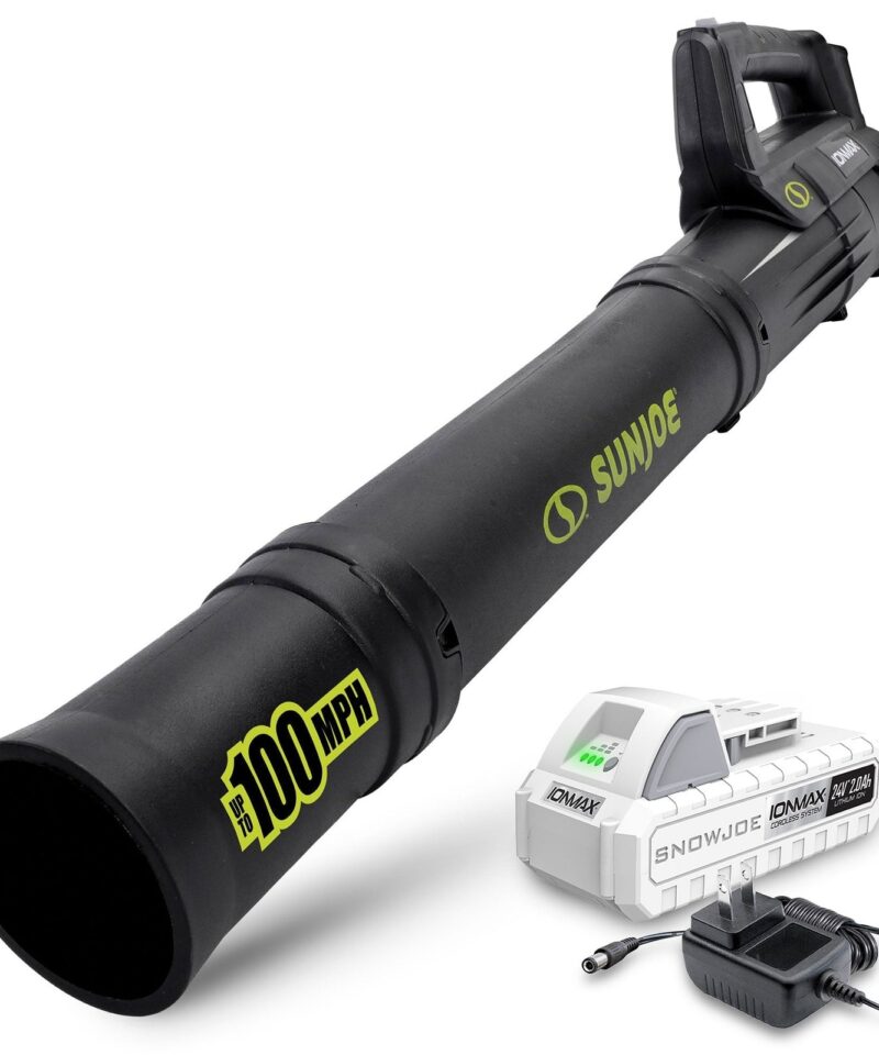 24V-TB-LTE 24V Cordless IONMAX Compact Turbine Jet Blower, 100 MPH Air Speed, Battery and Charger Included