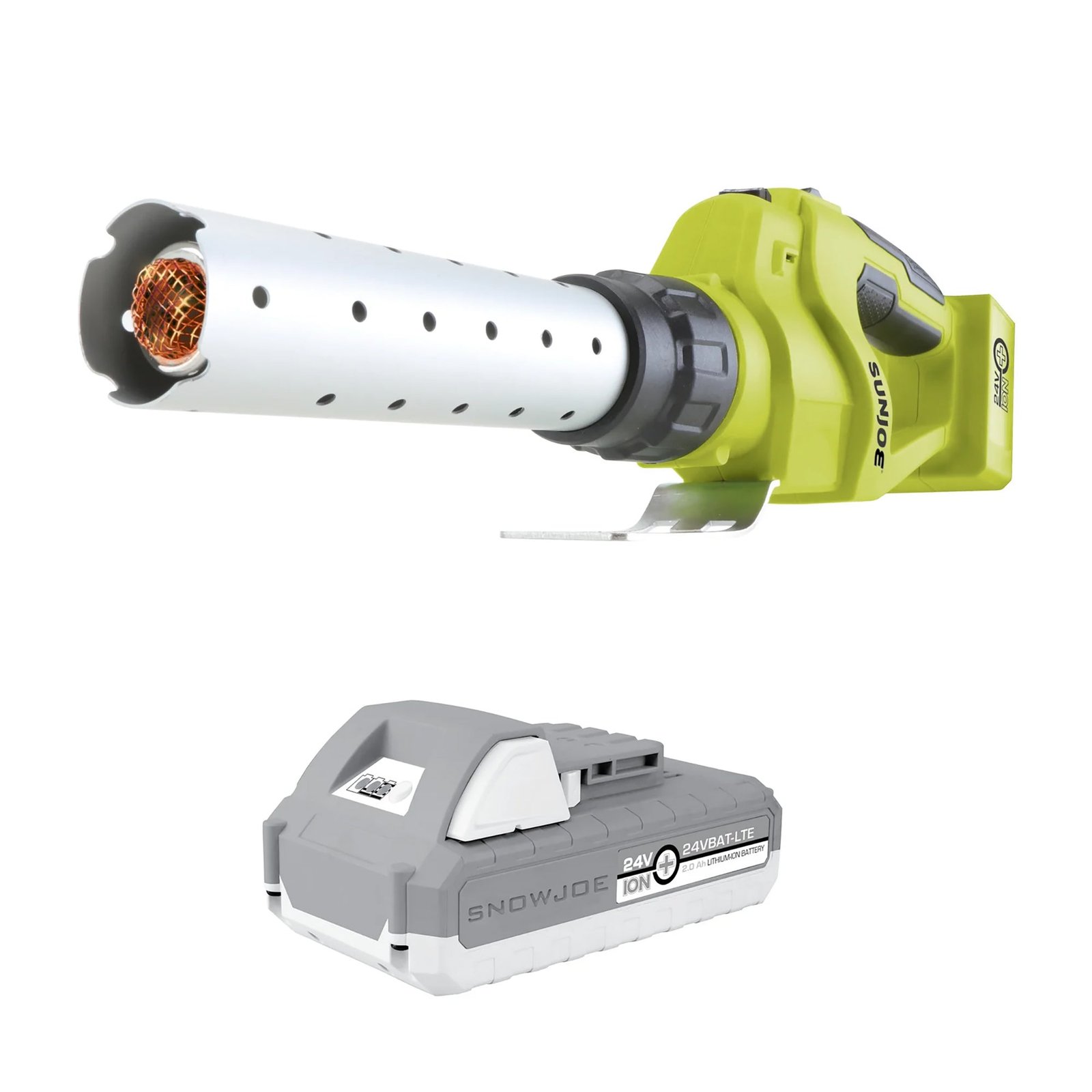 24V Cordless Electric Fire Starter for Charcoal BBQ Grills, 24V-BBQ-LTE