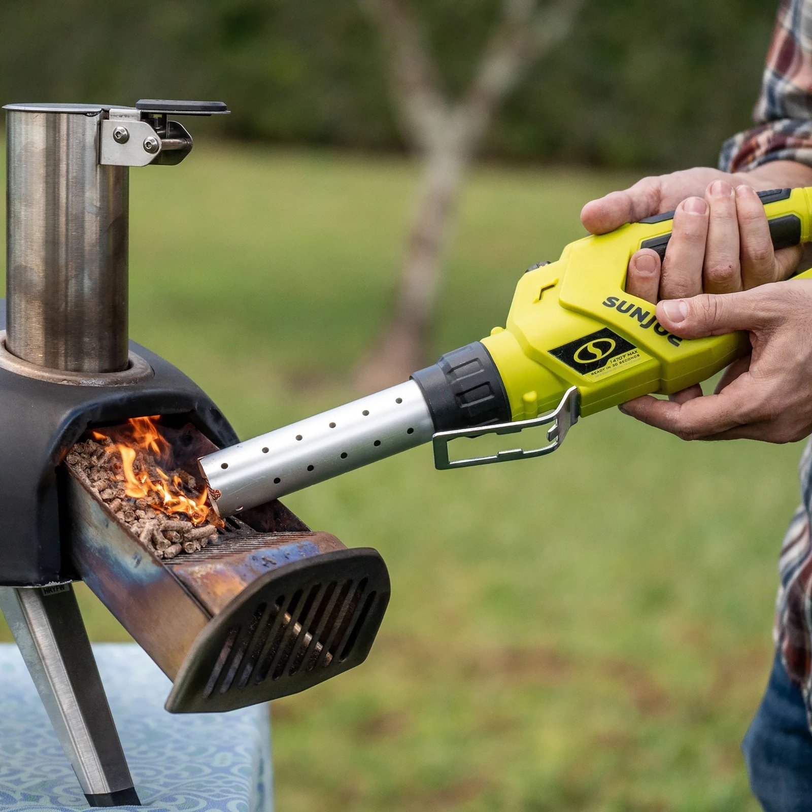 24V Cordless Electric Fire Starter for Charcoal BBQ Grills, 24V-BBQ-LTE - Image 9