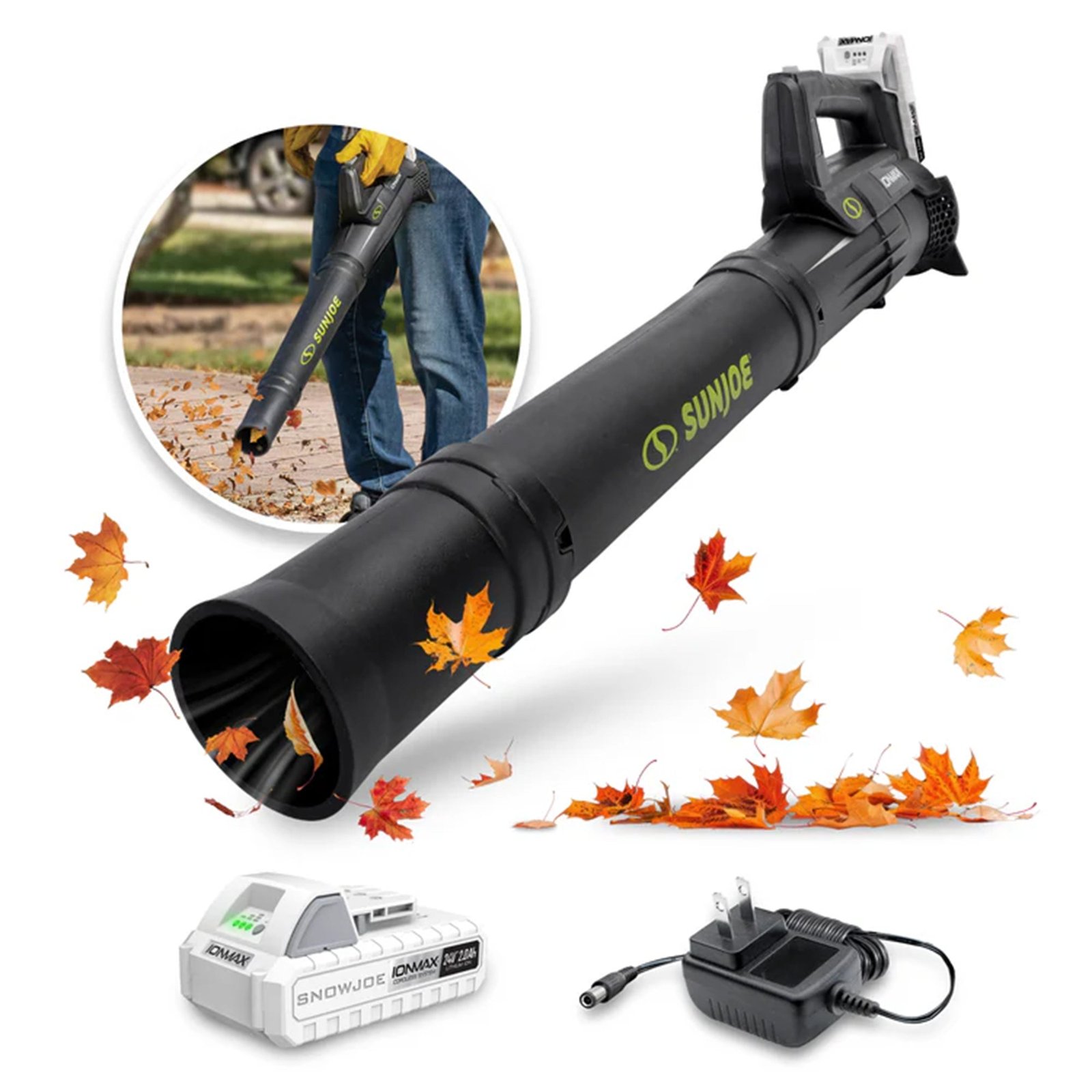 IONMAX Cordless Leaf Blower, Grass and Hedge Trimmer Kit, 24V-GT4MAX-LTE - Image 2