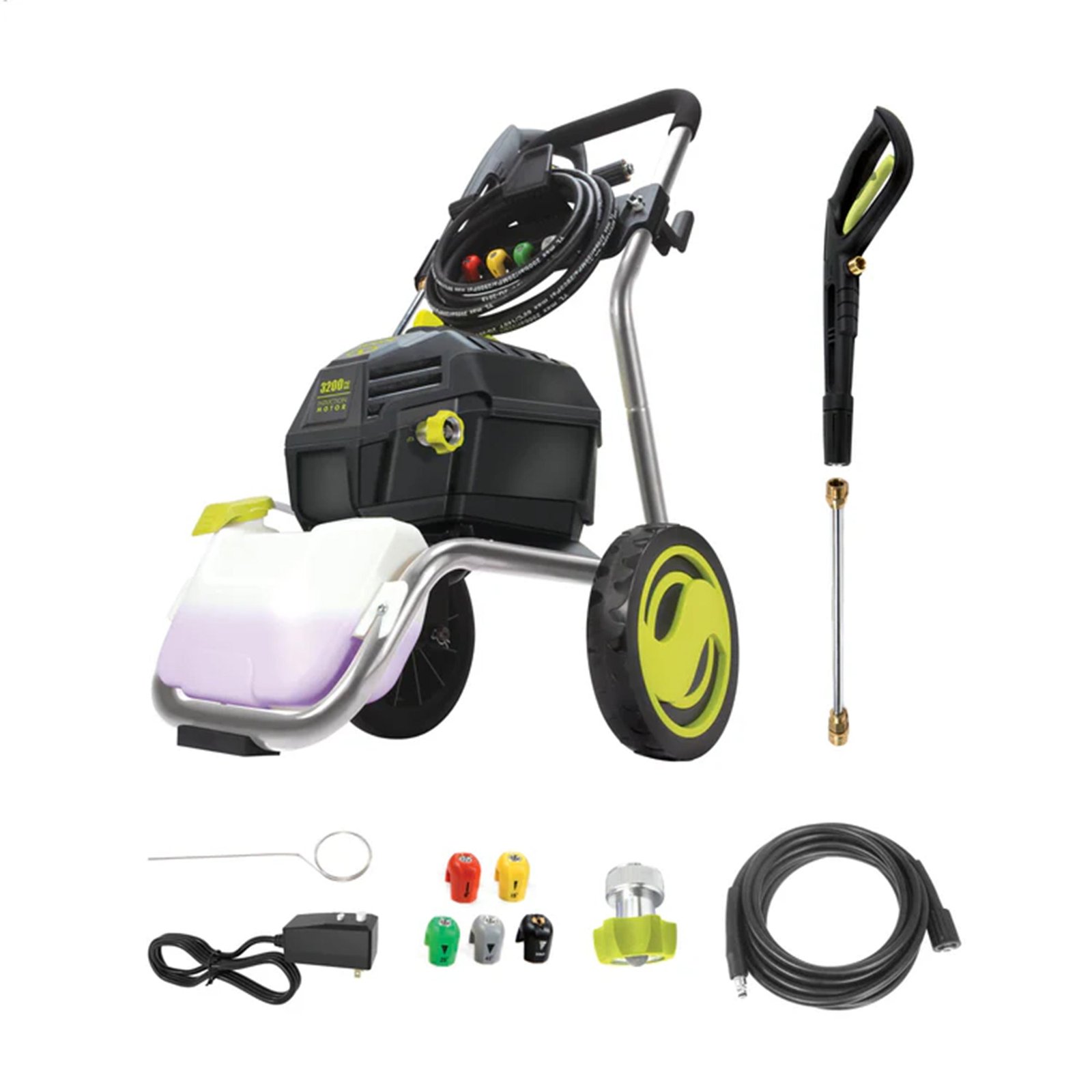 Electric Pressure Washer, Power Tool with 5 Quick Connect Tips, SPX4800