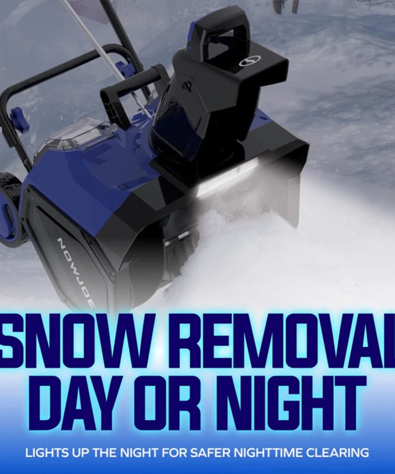 IONMAX 24V Cordless Snow Blower with Electric Engine, 24V-X2-SB18-GO - Image 6