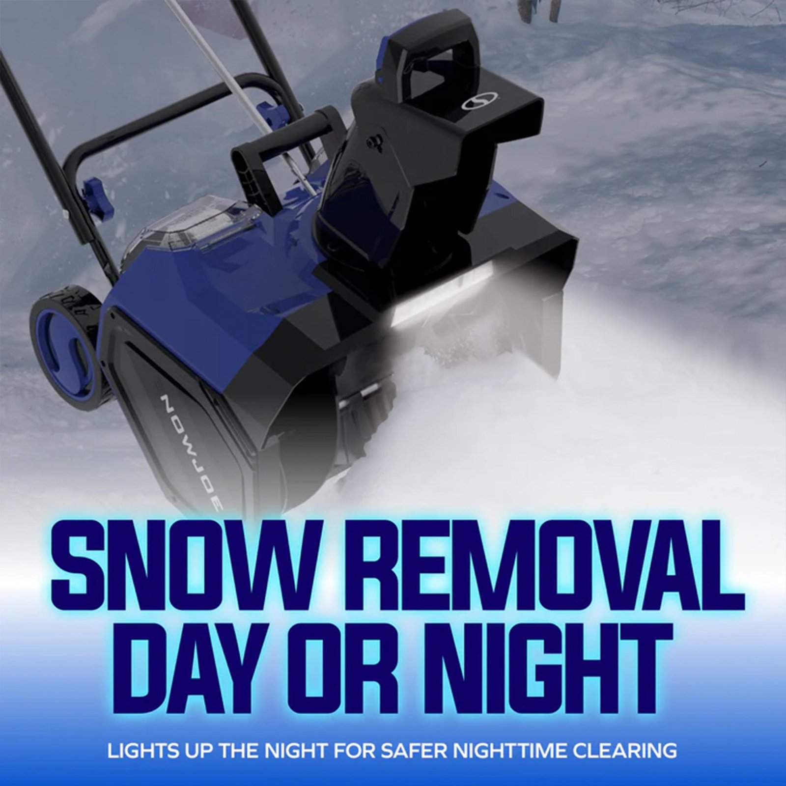 IONMAX 24V Cordless Snow Blower with Electric Engine, 24V-X2-SB18-GO - Image 6
