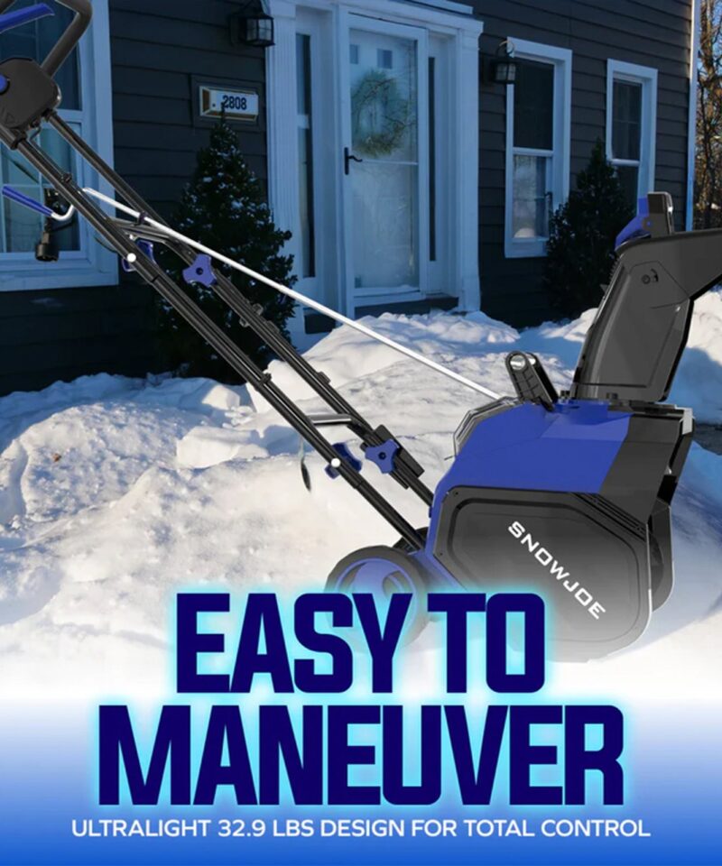 IONMAX 24V Cordless Snow Blower with Electric Engine, 24V-X2-SB18-GO - Image 8