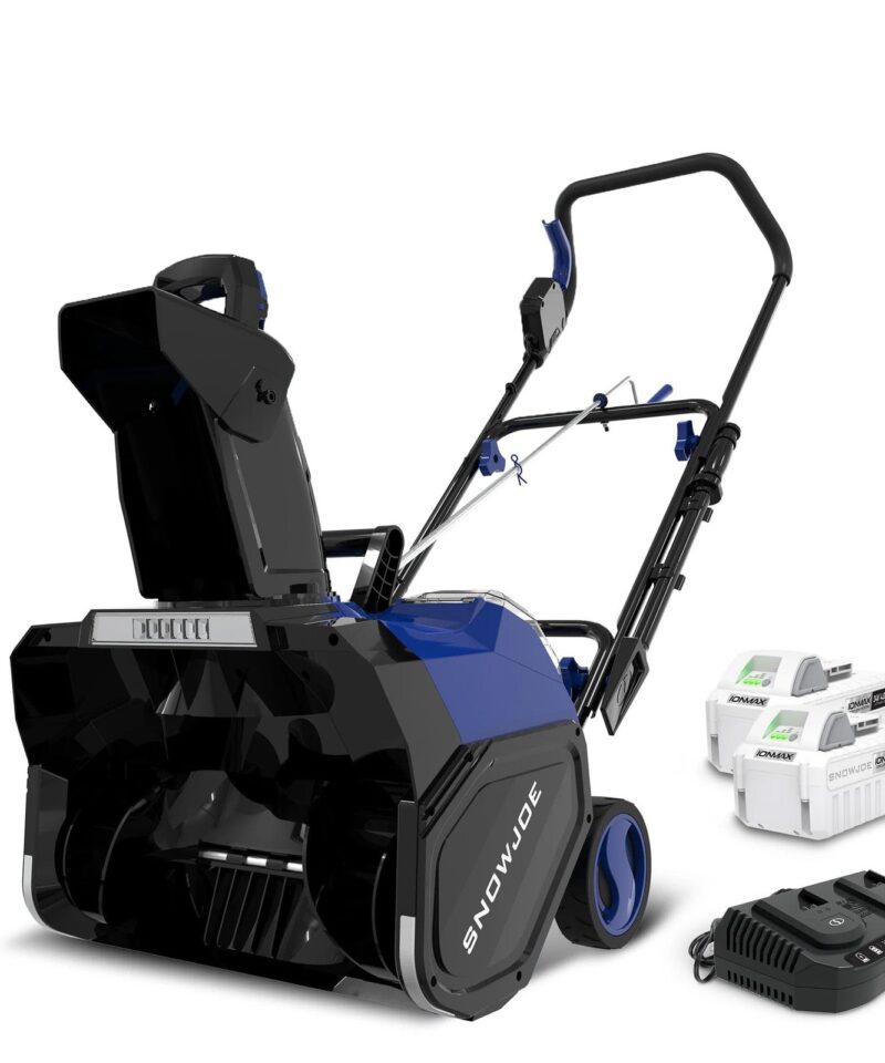 IONMAX 24V Cordless Snow Blower with Electric Engine, 24V-X2-SB18-GO