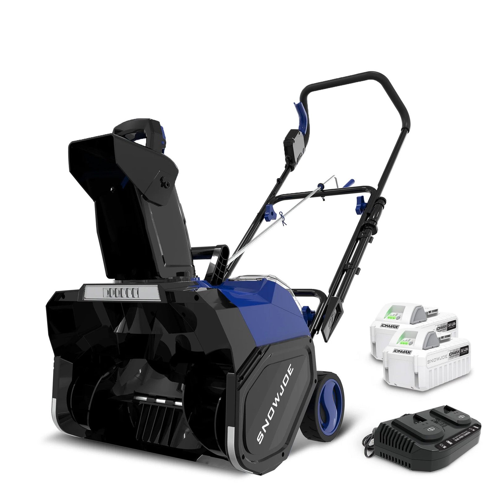 IONMAX 24V Cordless Snow Blower with Electric Engine, 24V-X2-SB18-GO