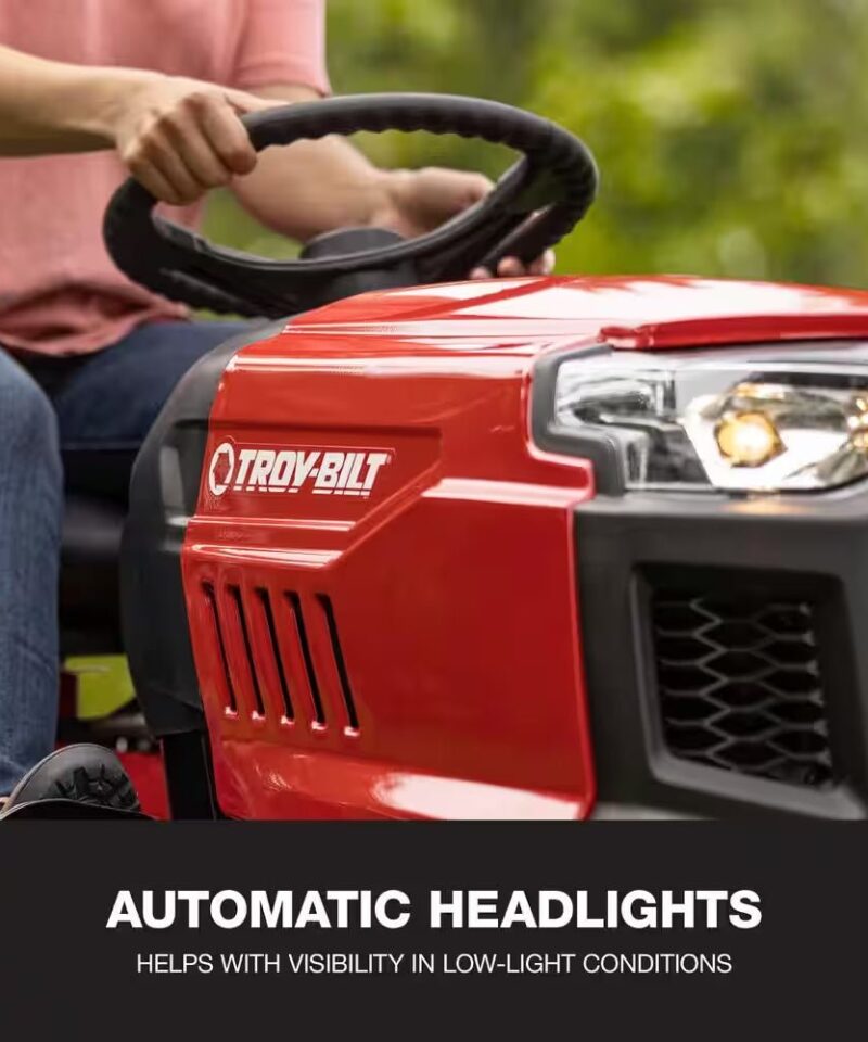 Pony 42 In. 15.5 HP Briggs and Stratton 7-Speed Manual Drive Gas Front Engine Riding Lawn Tractor - Image 5