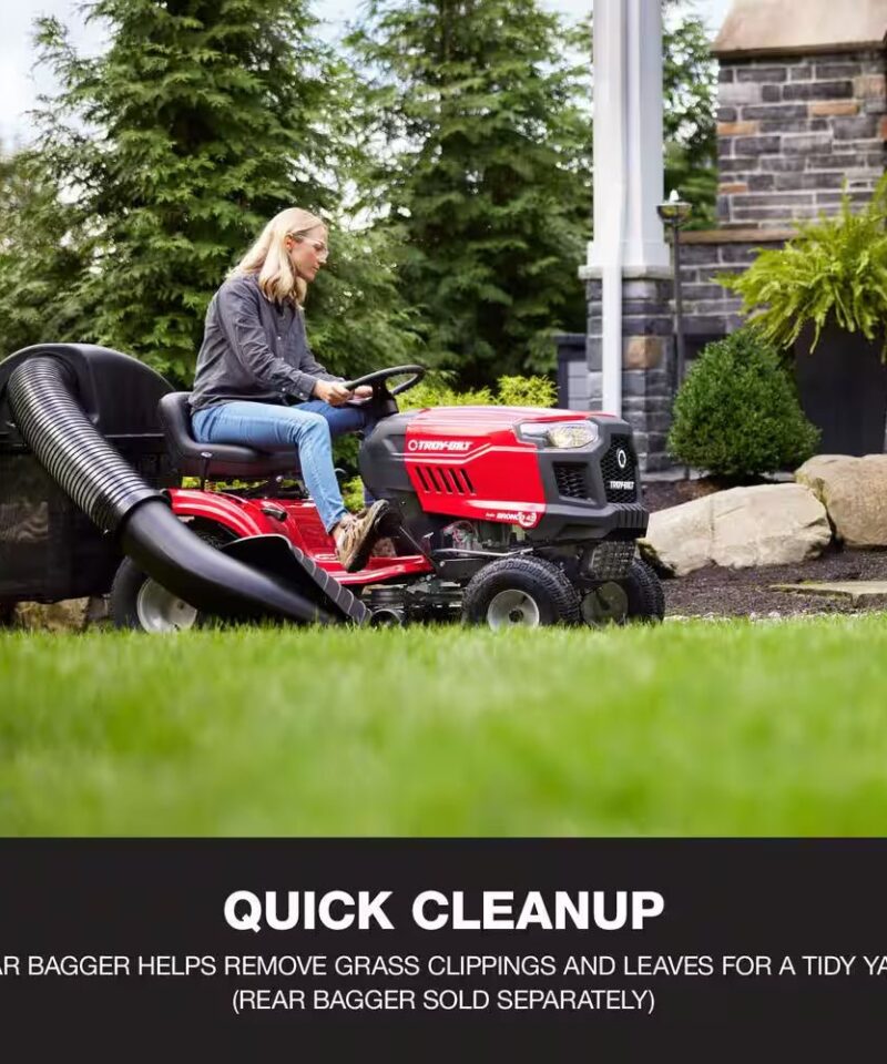Pony 42 In. 15.5 HP Briggs and Stratton 7-Speed Manual Drive Gas Front Engine Riding Lawn Tractor - Image 12