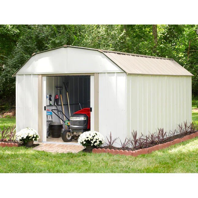 10 ft x 14 ft Lexington Galvanized Steel Storage Shed - Image 4