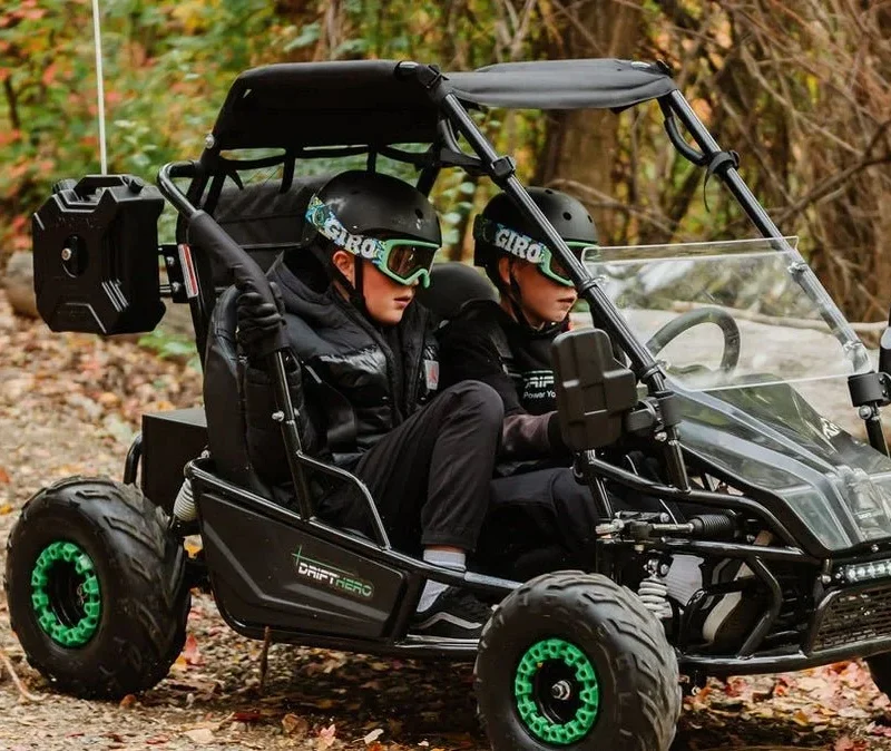 Drift Hero 2-Seater Electric Go Karts. - Image 2