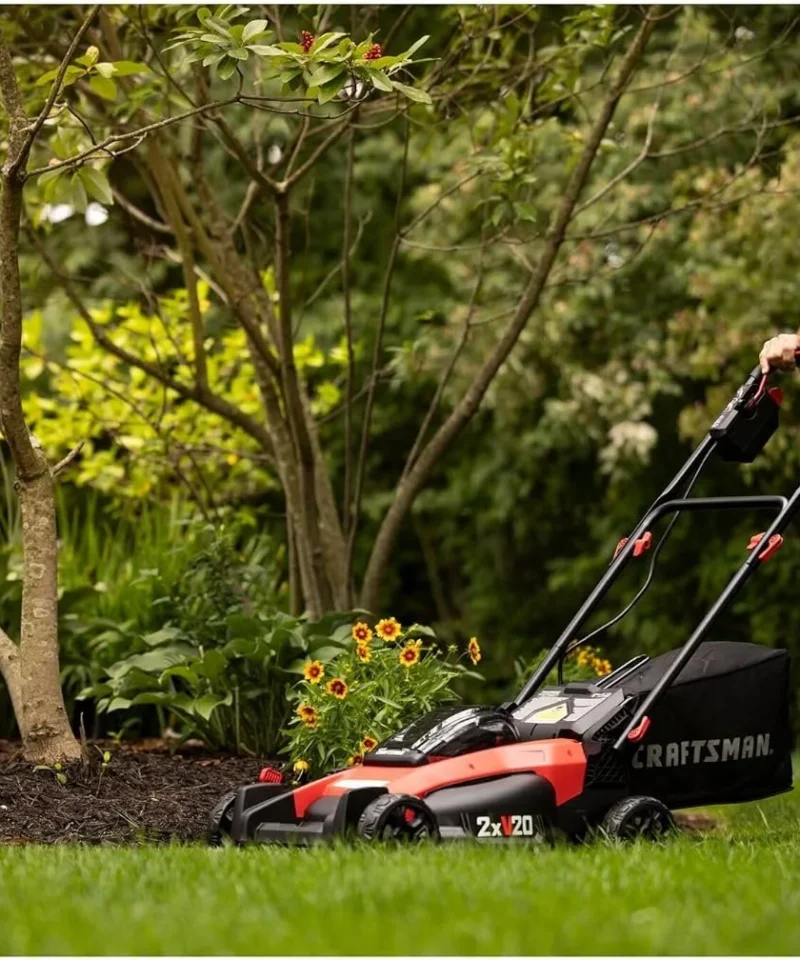 CRAFTSMAN V20 Lawn Mower, Push Mowers. - Image 2