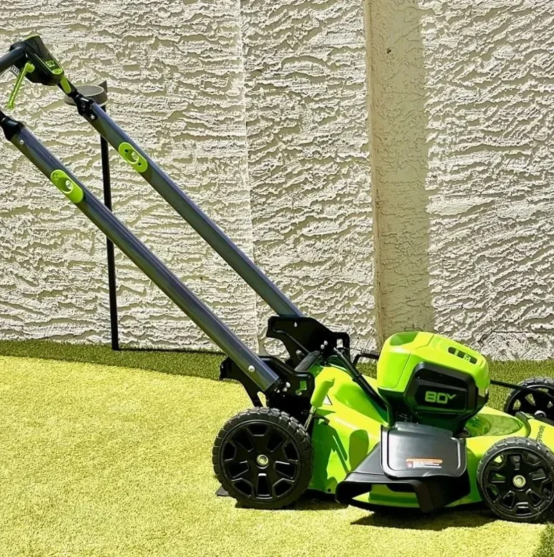 Greenworks 80V 21-Inch Self-Propelled Lawn Mowers. - Image 2