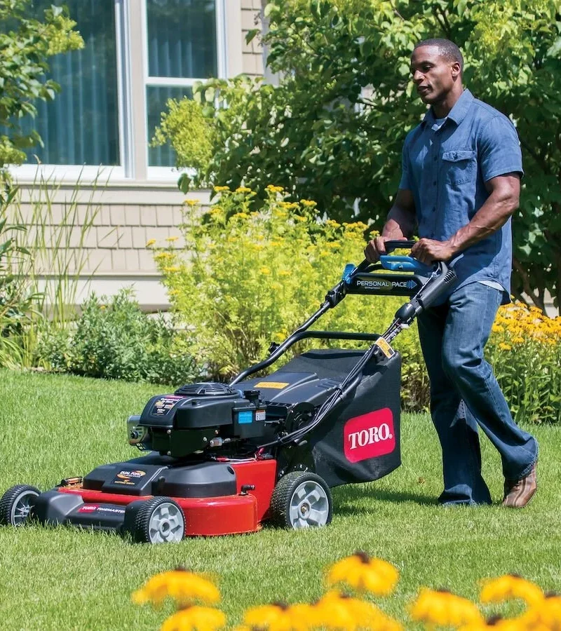 Alternative view of Toro TimeMaster 30″ Personal Pace Gas Lawn Mowers.