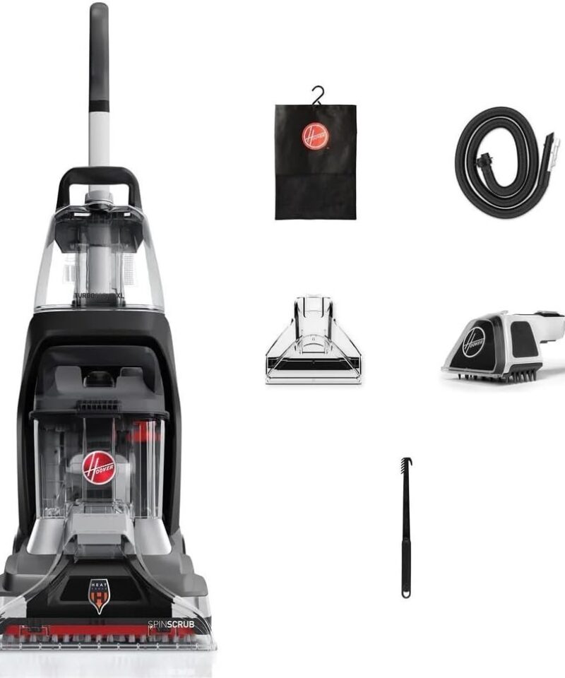 Hoover PowerScrub Deluxe Carpet Cleaner for Carpet & Upholstery with Tools - Image 16