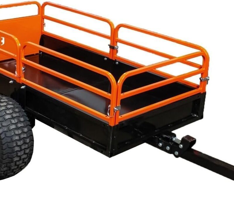 Impact Implements 1500 lb Utility Cargo Trailer with Pivot Dump for ATV, UTV, and Lawn Tractor - Image 18