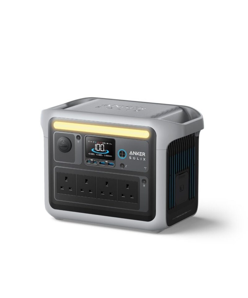 SOLIX C1000 Portable Power Station, 1800W Solar Generator