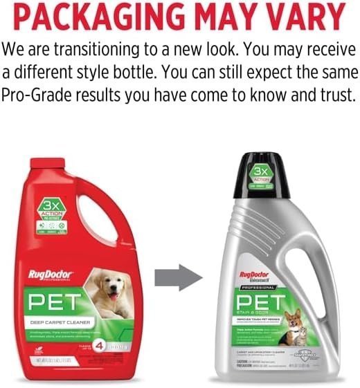 Alternative view of Rug Doctor X3 Commercial Carpet Cleaner Pet Pro Pack with Stain & Odor Removers
