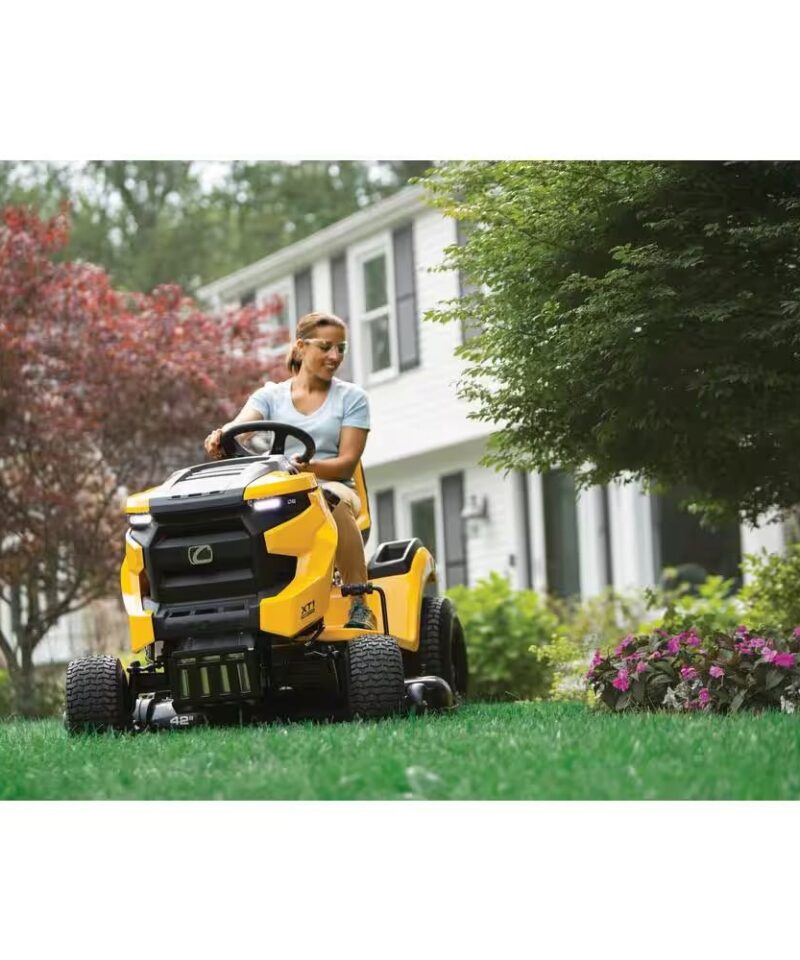 Alternative view of XT1 Enduro LT 42 In. 19.5 HP Kohler 5400 Series Engine Hydrostatic Drive Gas Riding Lawn Tractor
