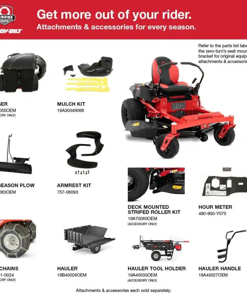 Alternative view of 54 In. 24 HP V-Twin Kohler 7000 Series Engine Dual Hydrostatic Drive Gas Zero Turn Riding Lawn Mower