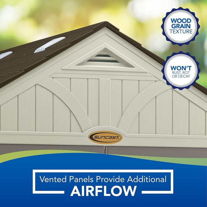 BMS8100 8′ x 10′ Tremont Storage Shed - Image 4