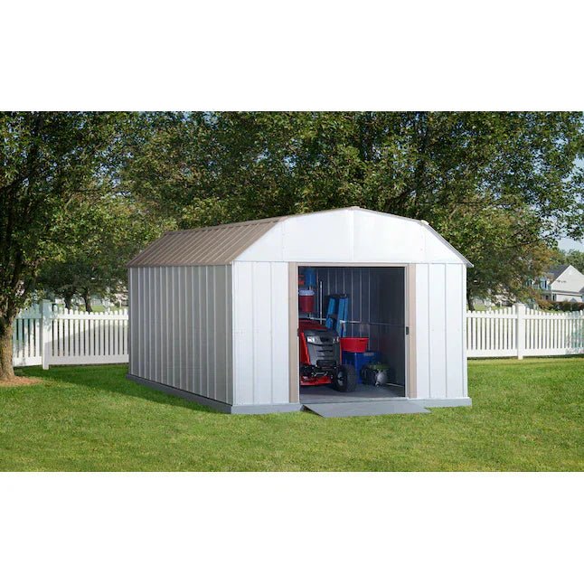 10 ft x 14 ft Lexington Galvanized Steel Storage Shed - Image 5