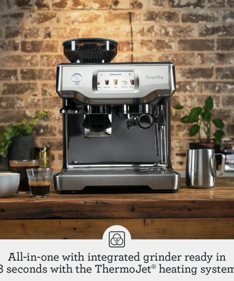 Alternative view of Breville Barista Touch Espresso Machine BES880BSS, Brushed Stainless Steel