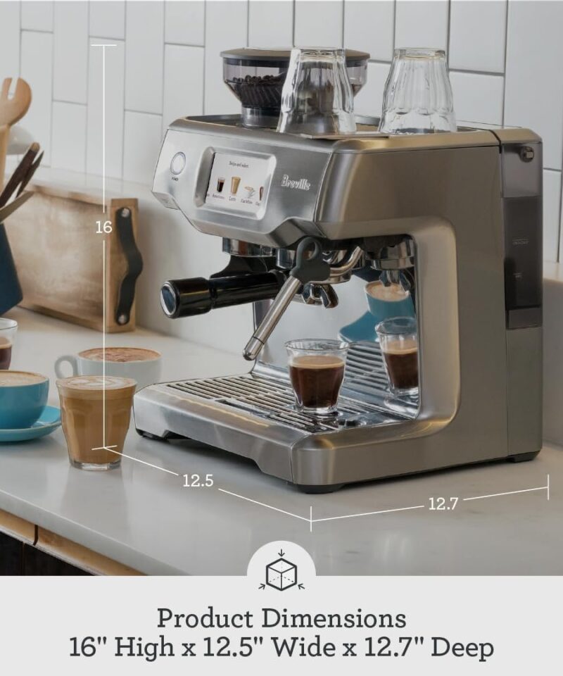 Breville Barista Touch Espresso Machine BES880BSS, Brushed Stainless Steel - Image 3