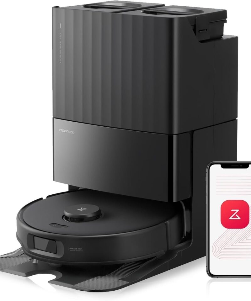 Roborock Qrevo Edge S5A Robot Vacuum & Mop, 18,500Pa, Zero-Tangle