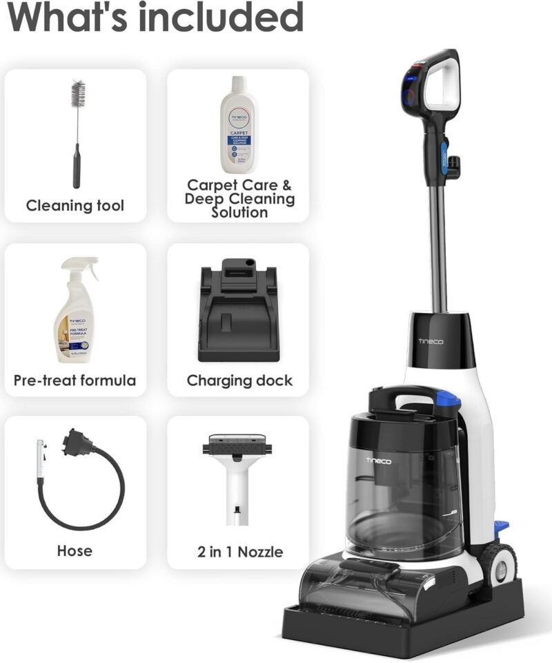 Tineco CARPET ONE Cruiser Smart Carpet Cleaner with Self-Cleaning & FlashDry - Image 8