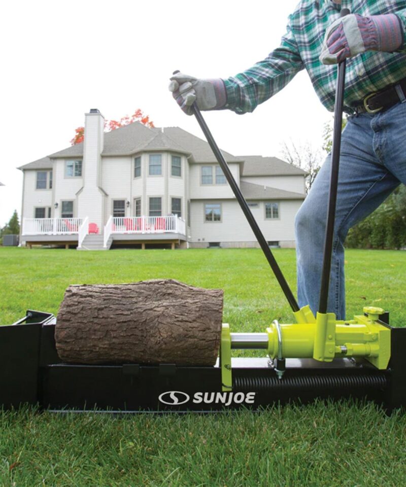 Hydraulic Steel Beam Log Splitter, 10 Ton Capacity Firewood Tool, LJ10M - Image 12