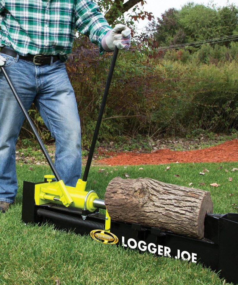 Hydraulic Steel Beam Log Splitter, 10 Ton Capacity Firewood Tool, LJ10M - Image 9