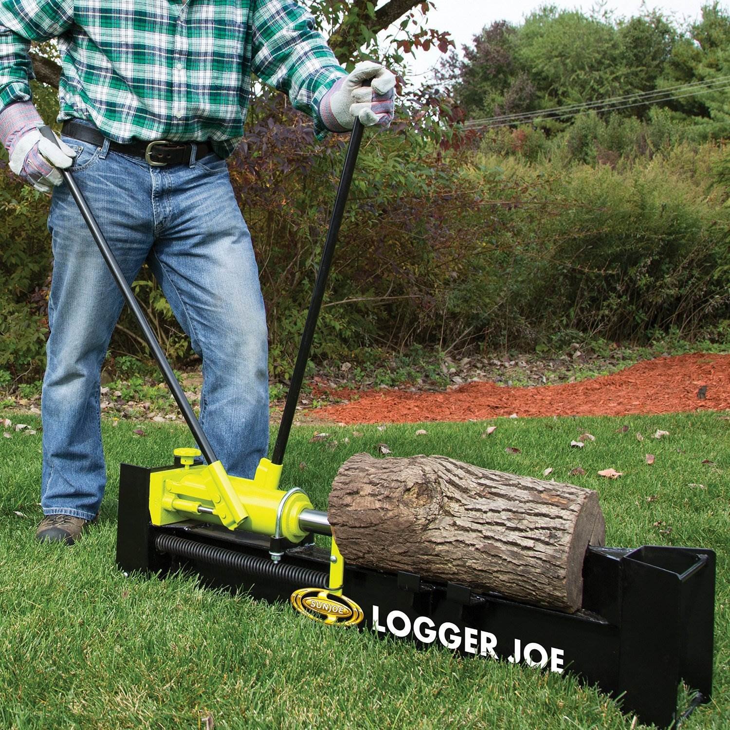 Hydraulic Steel Beam Log Splitter, 10 Ton Capacity Firewood Tool, LJ10M - Image 9