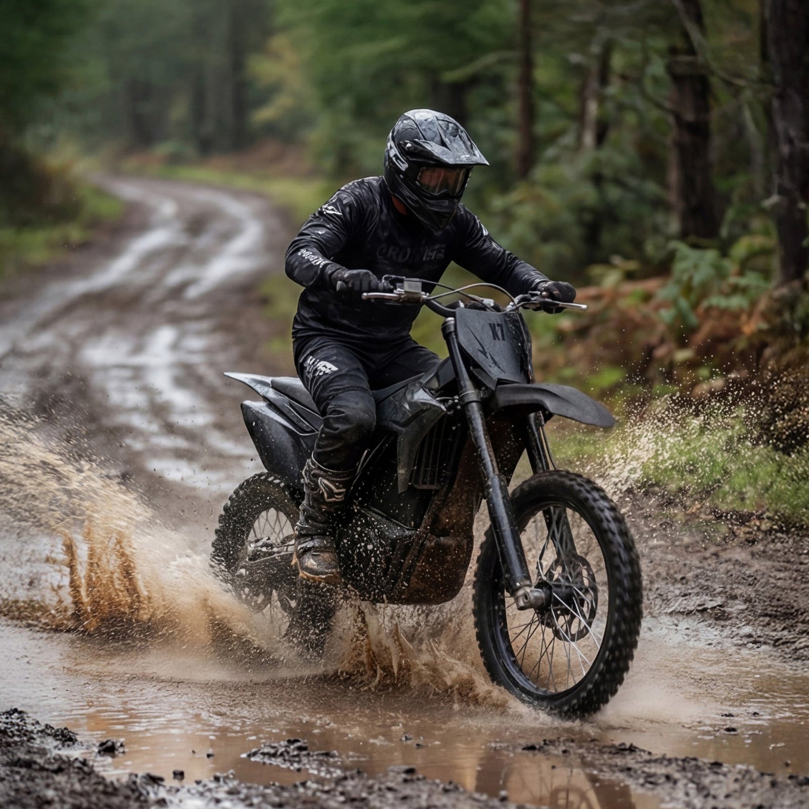X7 Spark Electric Dirt Bike – 12000W Motor, 70 MPH - Image 6