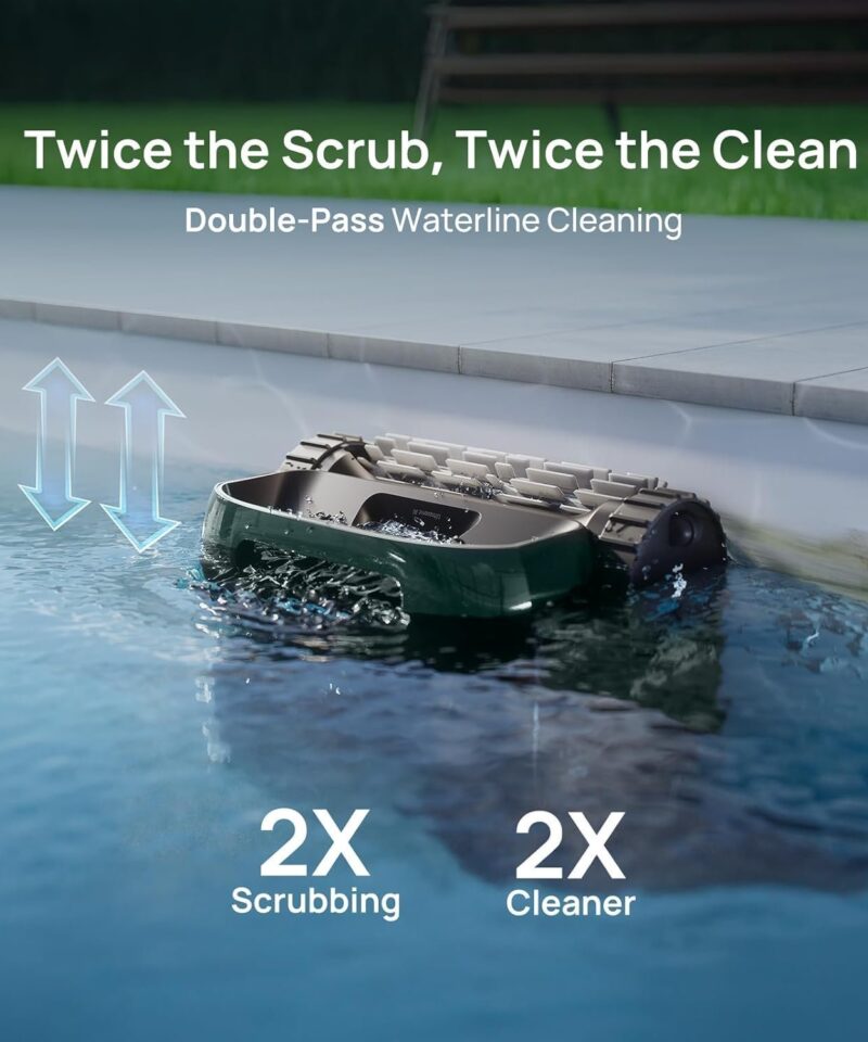 Beatbot AquaSense 2 Pro Robotic Pool Cleaner – 5-in-1 Cordless Skimmer & Clarifier, App-Controlled, Smart Parking, Up to 3,875 Sq. Ft. – Obsidian - Image 17