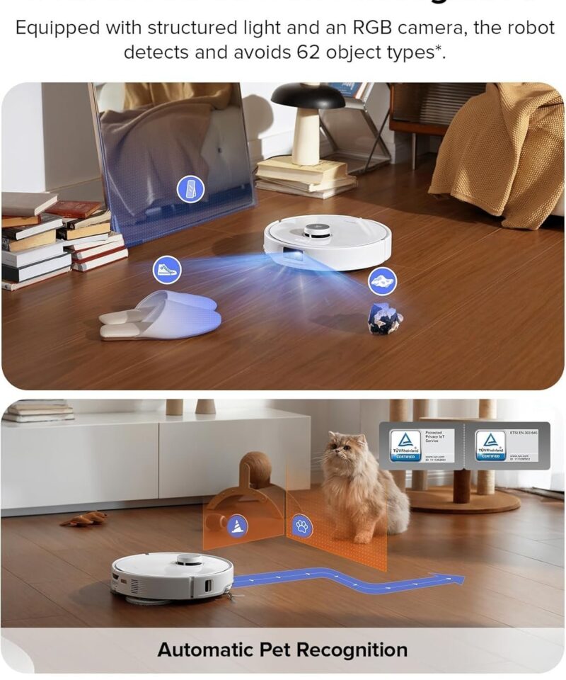 Roborock Qrevo Edge S5A Robot Vacuum & Mop, 18,500Pa, Zero-Tangle - Image 24