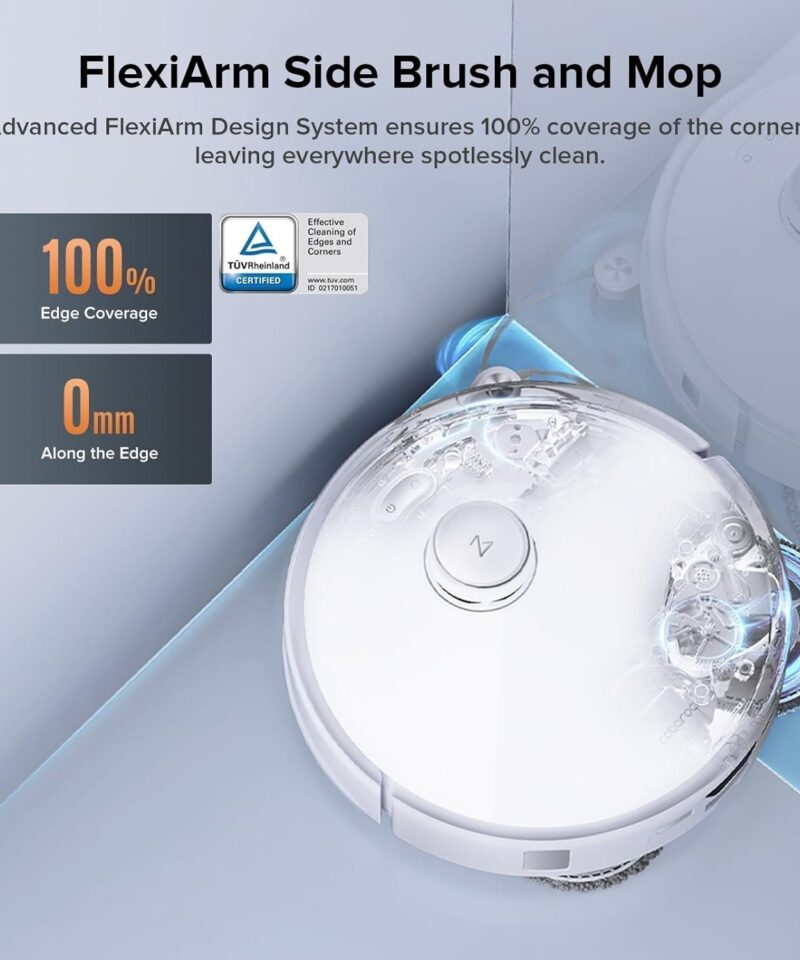 Roborock Qrevo Edge S5A Robot Vacuum & Mop, 18,500Pa, Zero-Tangle - Image 39