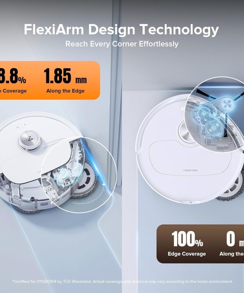 Roborock Qrevo Edge S5A Robot Vacuum & Mop, 18,500Pa, Zero-Tangle - Image 29