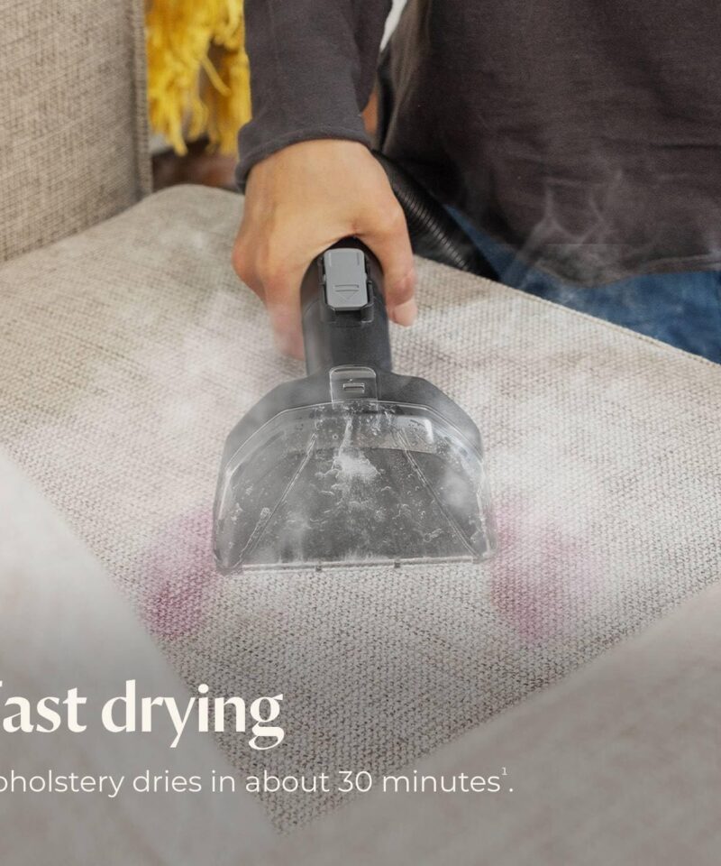 BISSELL Little Green HydroSteam 3618 Portable Carpet & Upholstery Cleaner - Image 4