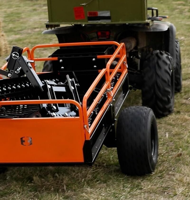 Impact Implements 1500 lb Utility Cargo Trailer with Pivot Dump for ATV, UTV, and Lawn Tractor - Image 26