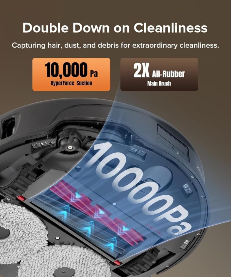 Roborock Qrevo Edge S5A Robot Vacuum & Mop, 18,500Pa, Zero-Tangle - Image 13