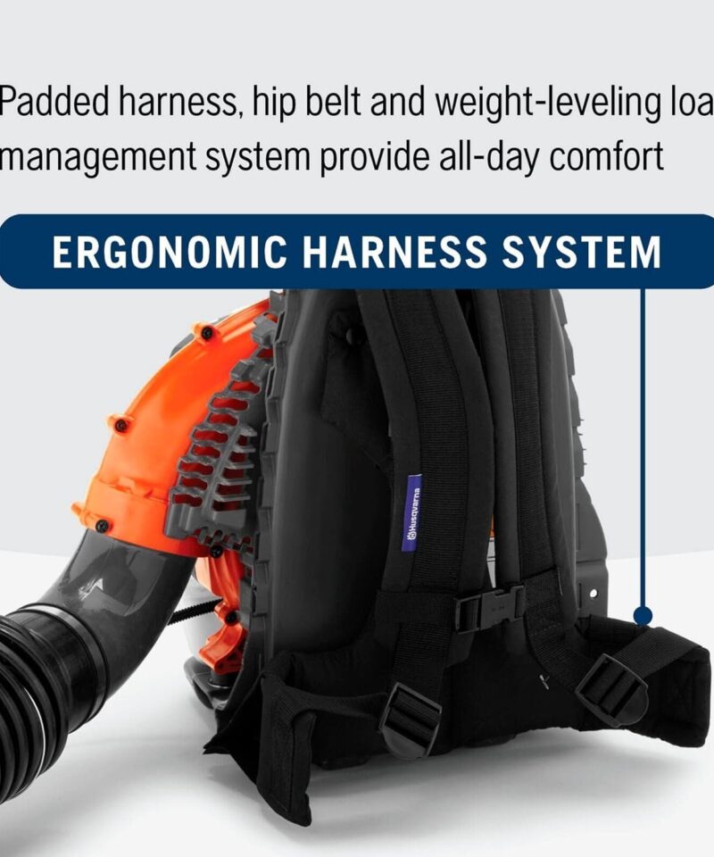 Husqvarna 350BT Gas Backpack Leaf Blower 50.2cc, 692 CFM, 180 MPH - Image 6