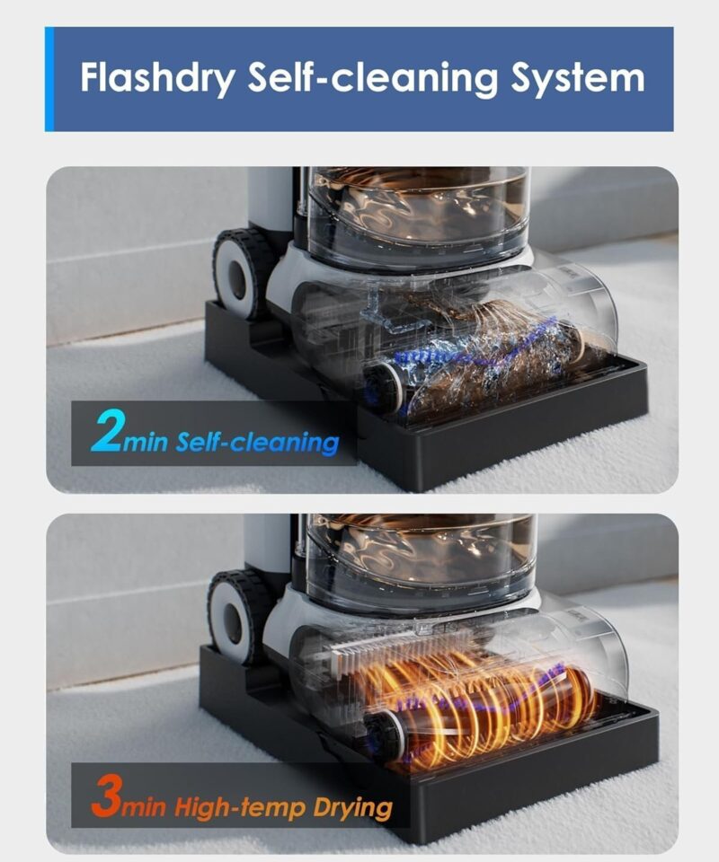Tineco CARPET ONE Cruiser Smart Carpet Cleaner with Self-Cleaning & FlashDry - Image 5