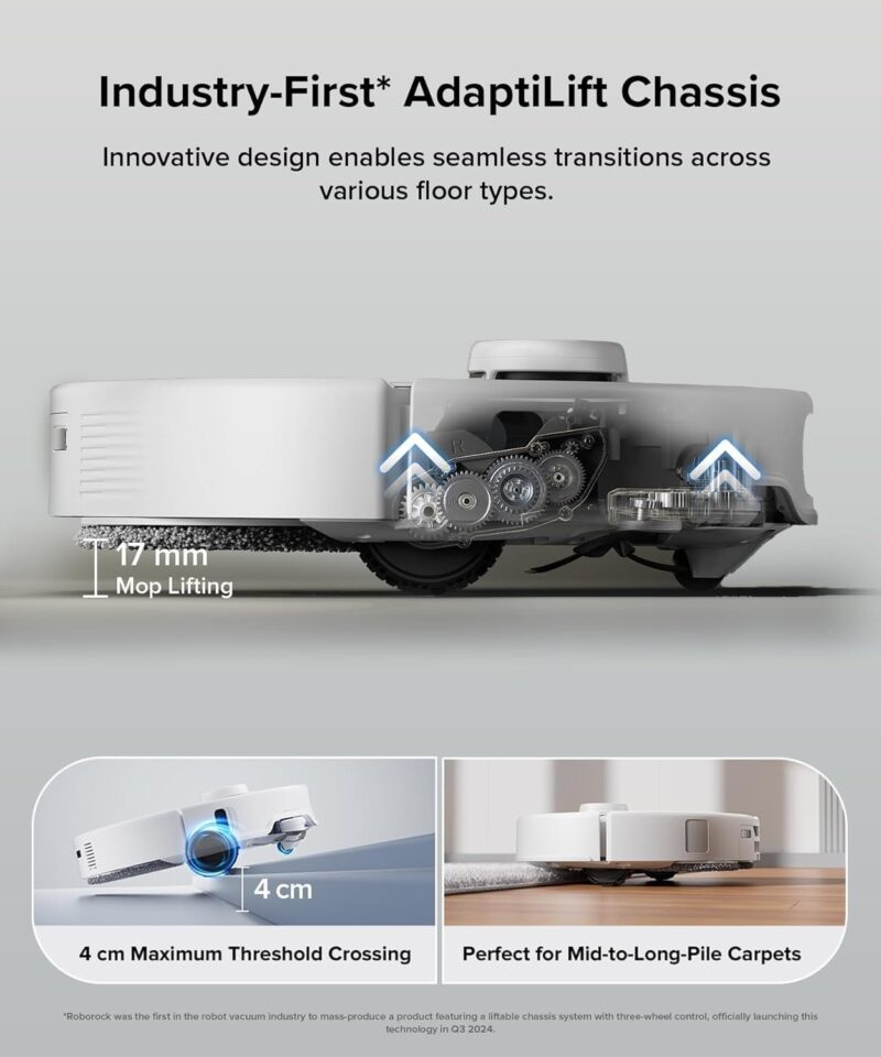 Roborock Qrevo Edge S5A Robot Vacuum & Mop, 18,500Pa, Zero-Tangle - Image 21
