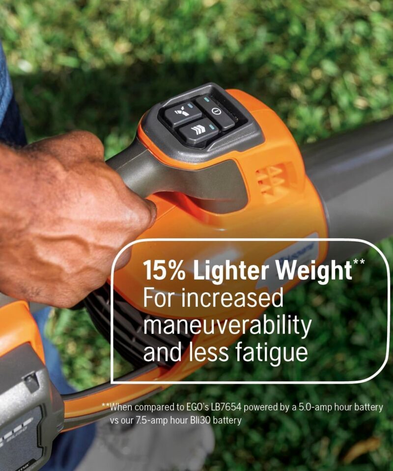 Husqvarna Leaf Blaster 350iB Cordless Leaf Blower 200 MPH, 40V Battery Included - Image 3