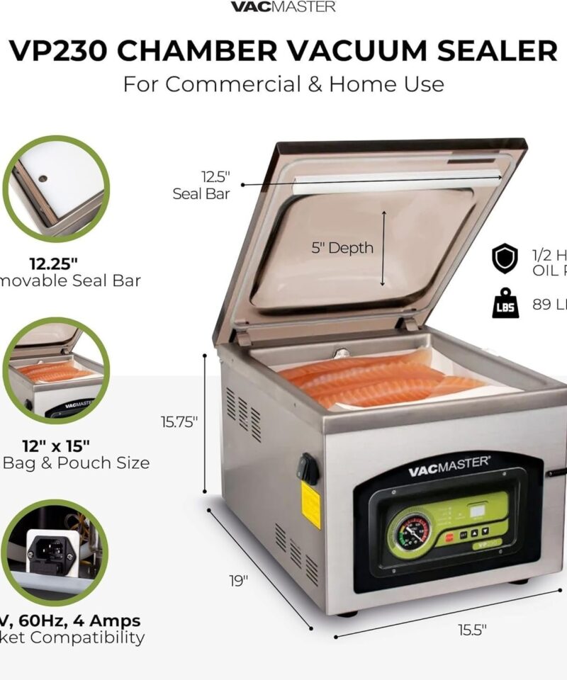 Alternative view of Vacmaster VP230 Chamber Vacuum Sealer
