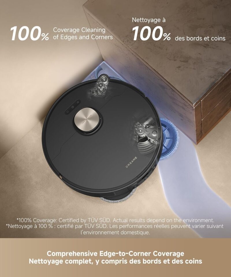 DREAME L50 Ultra Robot Vacuum & Mop, 19,500Pa, Auto-Empty - Image 15