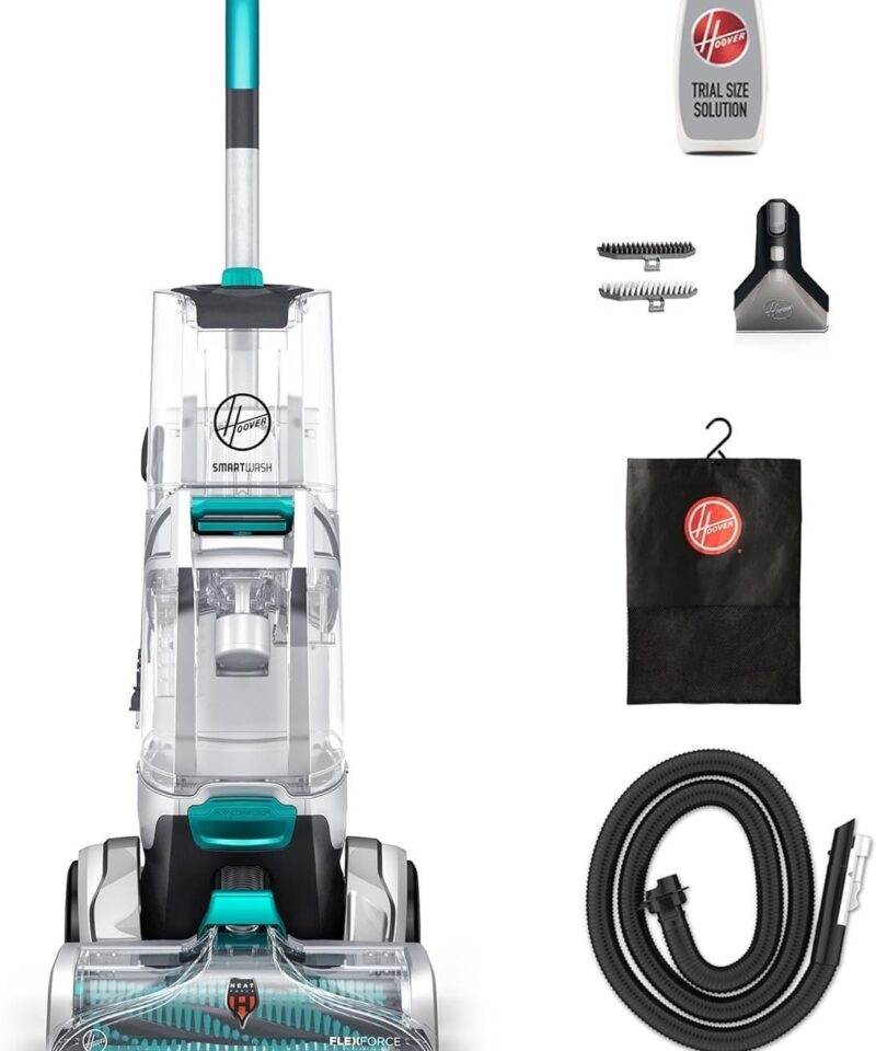 Hoover Smartwash Automatic Carpet Cleaner Machine, FH52000, Turquoise - Image 21