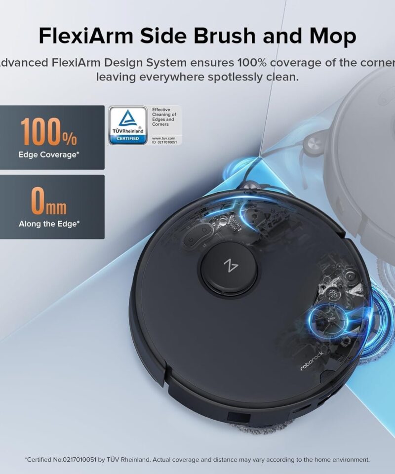 Roborock Qrevo Edge S5A Robot Vacuum & Mop, 18,500Pa, Zero-Tangle - Image 5