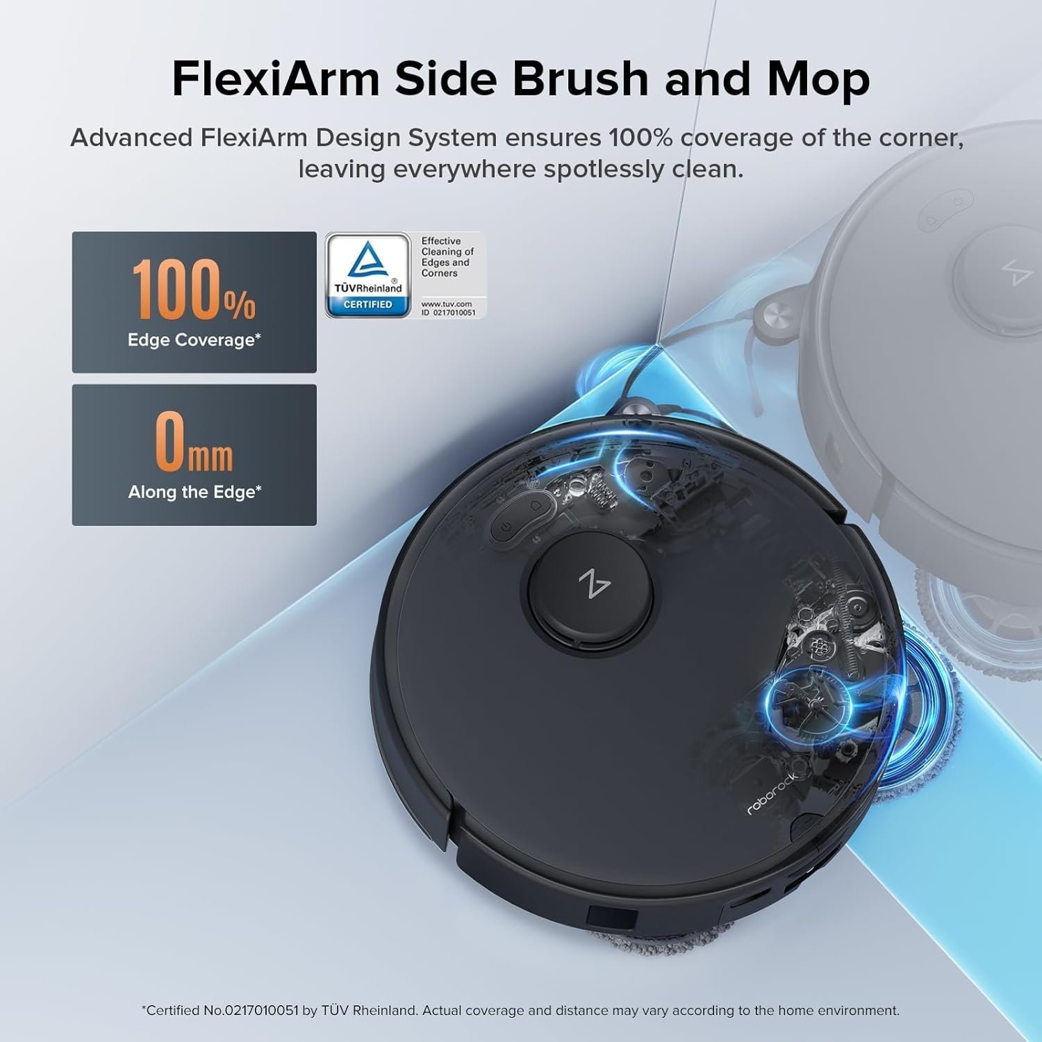 Roborock Qrevo Edge S5A Robot Vacuum & Mop, 18,500Pa, Zero-Tangle - Image 5