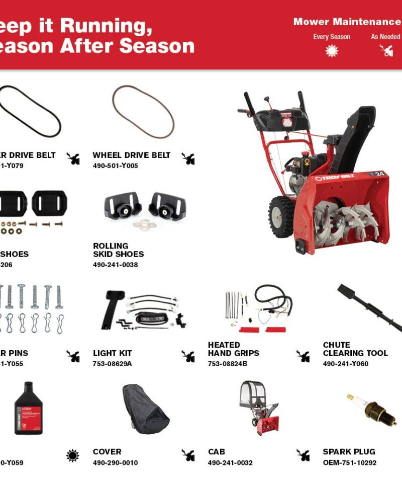 Storm 2420 Two- Stage Gas Snow Blower | 24 in. | 208 cc | Electric Start | Self Propelled - Image 8